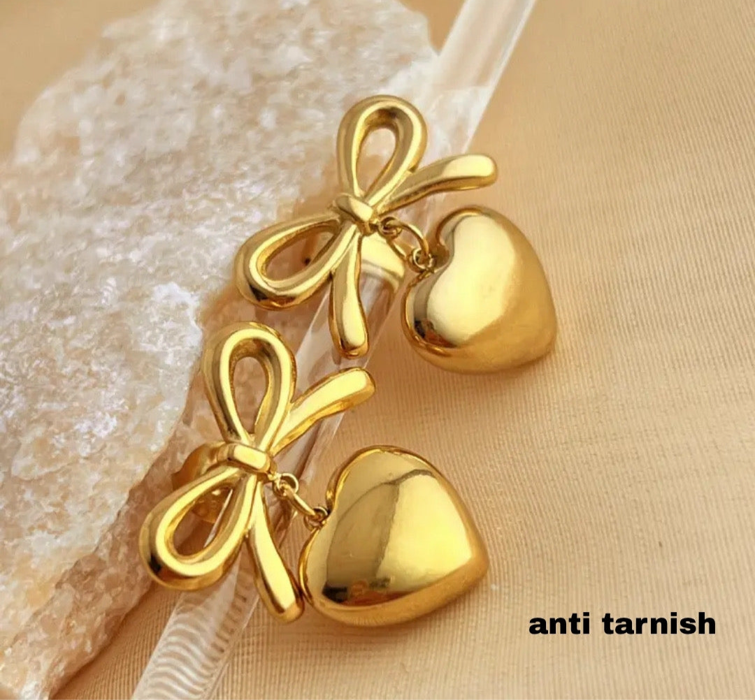 Junjie Pretty Heart Earring