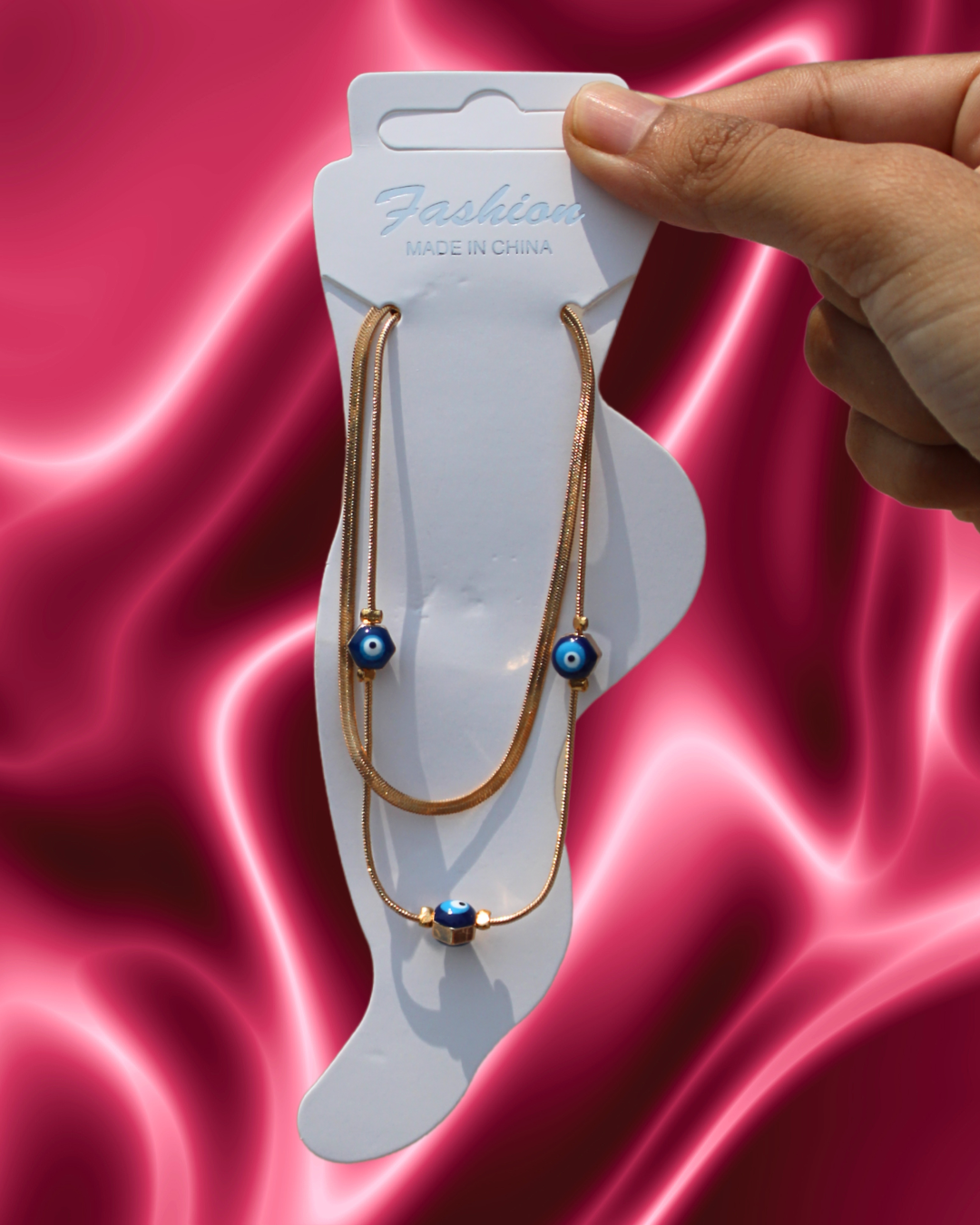 Evil Eye snake chain Anklet