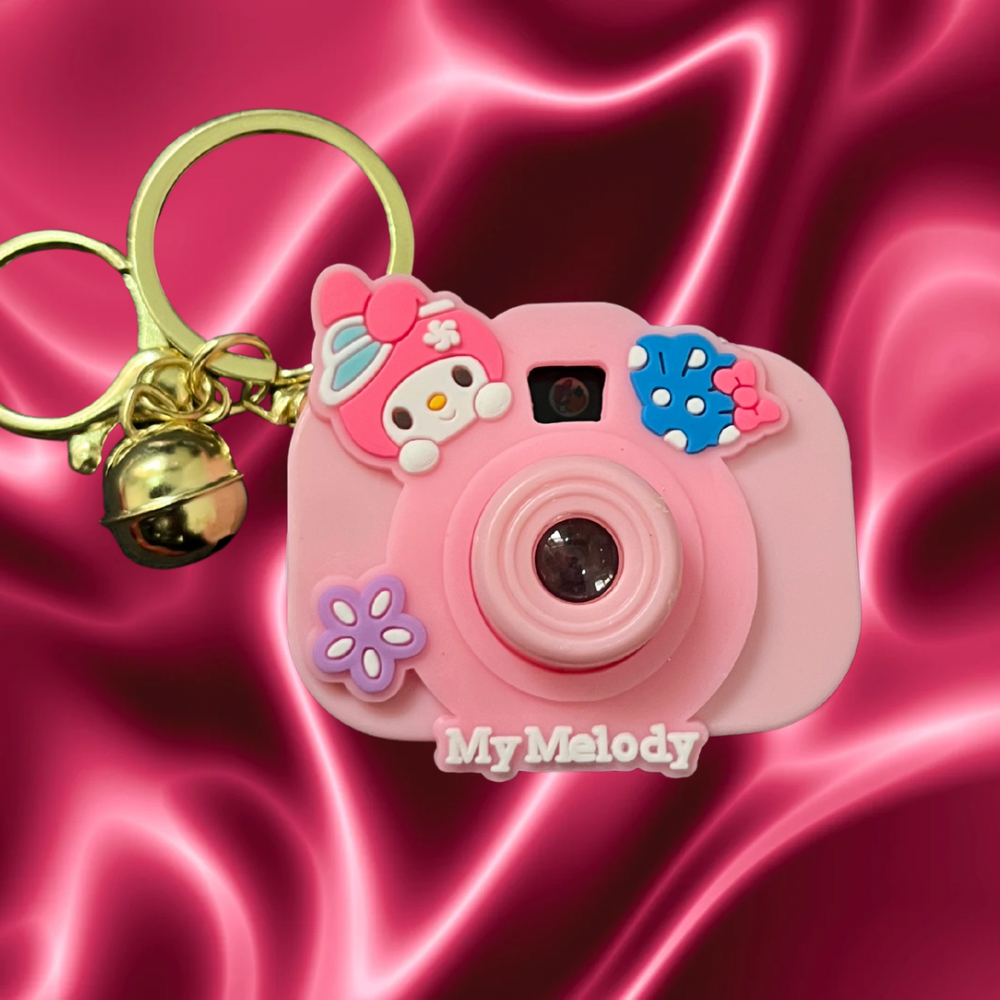 My melody Camera Projector Keychain