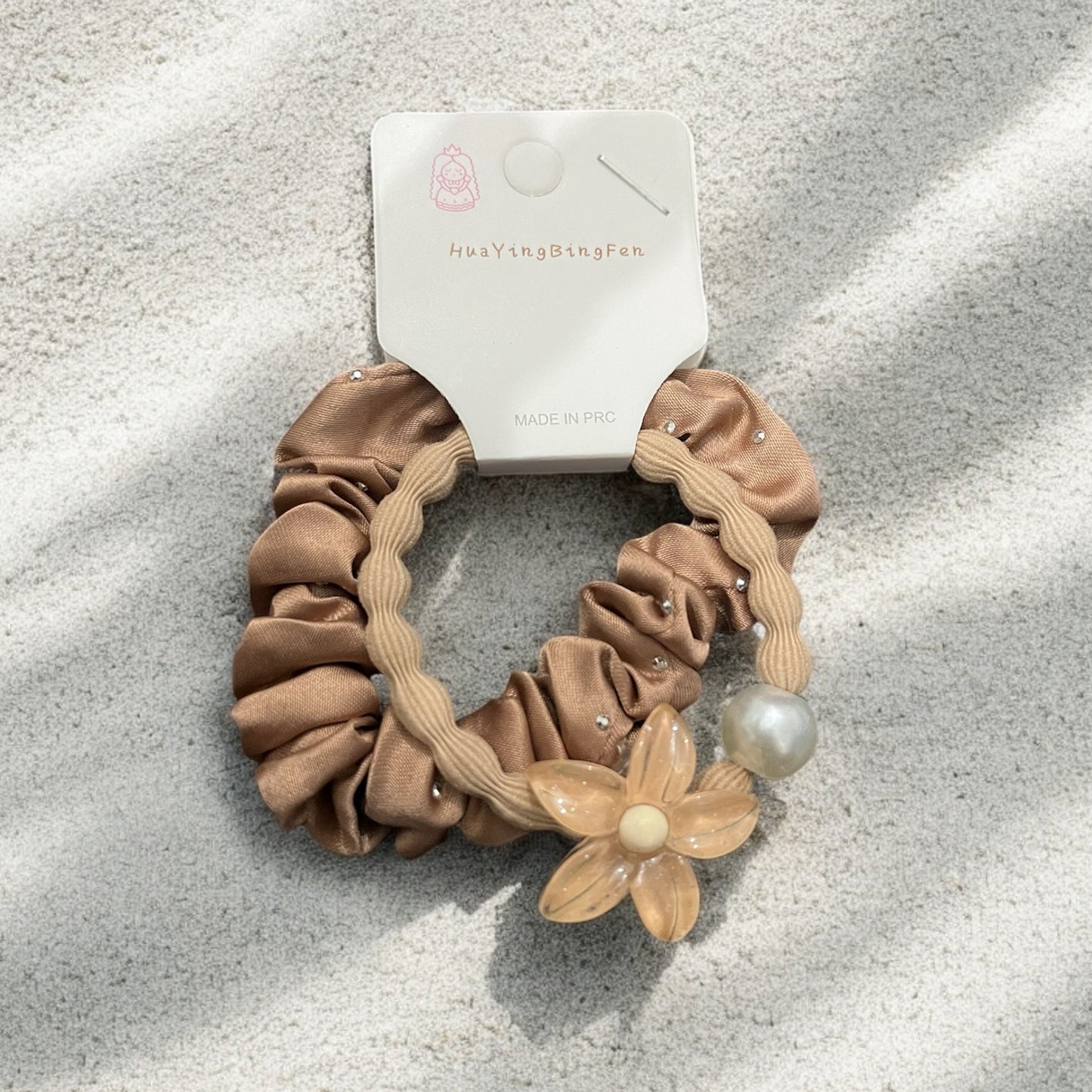 Scrunchie & hair tie set