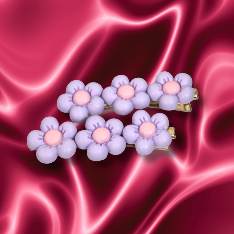 Floral Hair Clip LC22