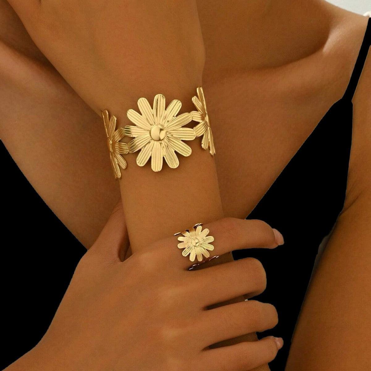 The Marguerite Cuff Bracelet