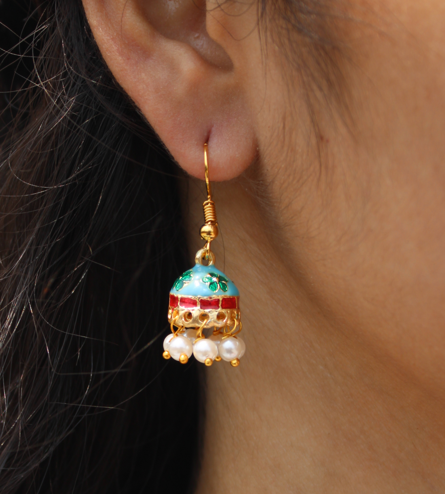 Meenakari Earrings SM01B