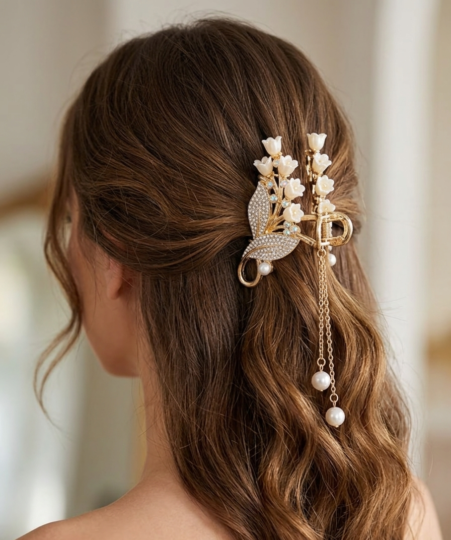 Fancy Metal Clutcher Lf