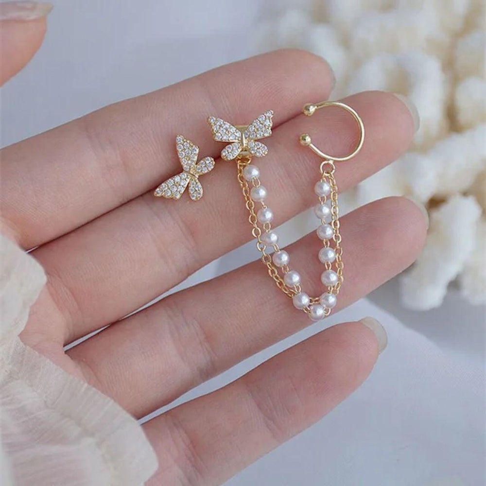 Korean Butterfly Earcuff