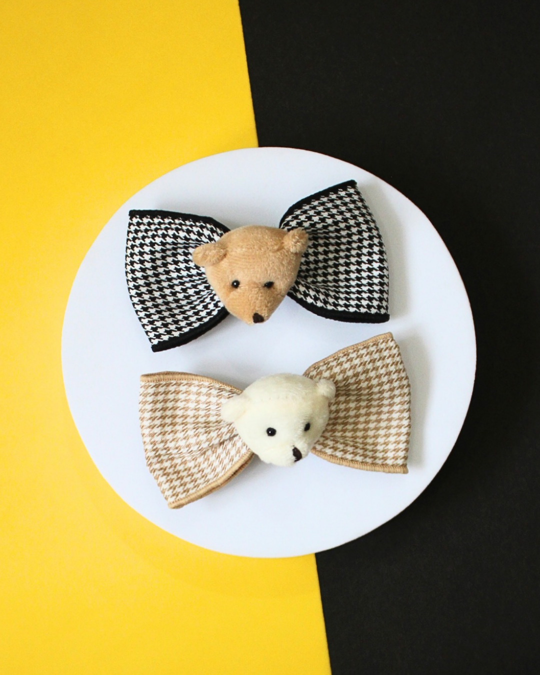 Cuddly Bear Hair Bow