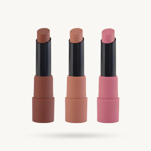 Mars 3 Matte box Lipstick( 05 shade- Blush Nudes )