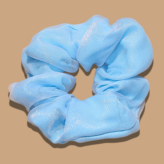 Dual Layer Scrunchie (Blue)