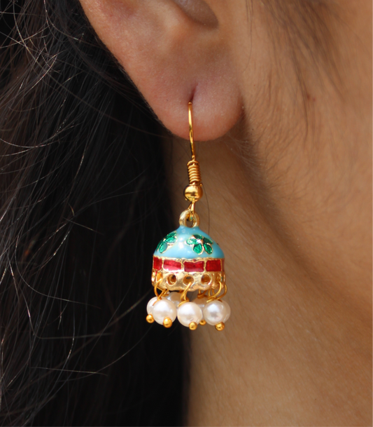 Meenakari Earrings SM01B