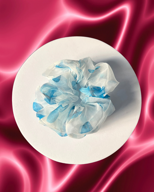 Medium Chiffon scrunchie W03B