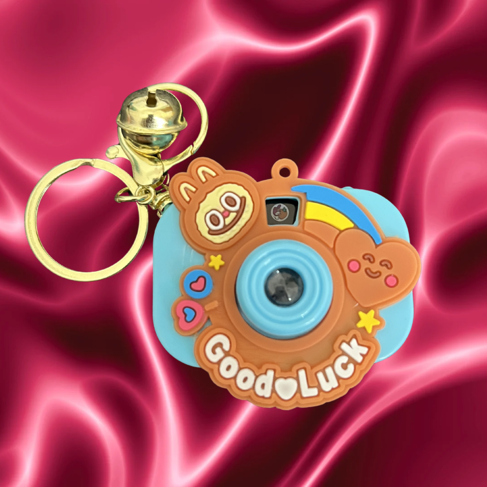 labubu Camera Projector Keychain