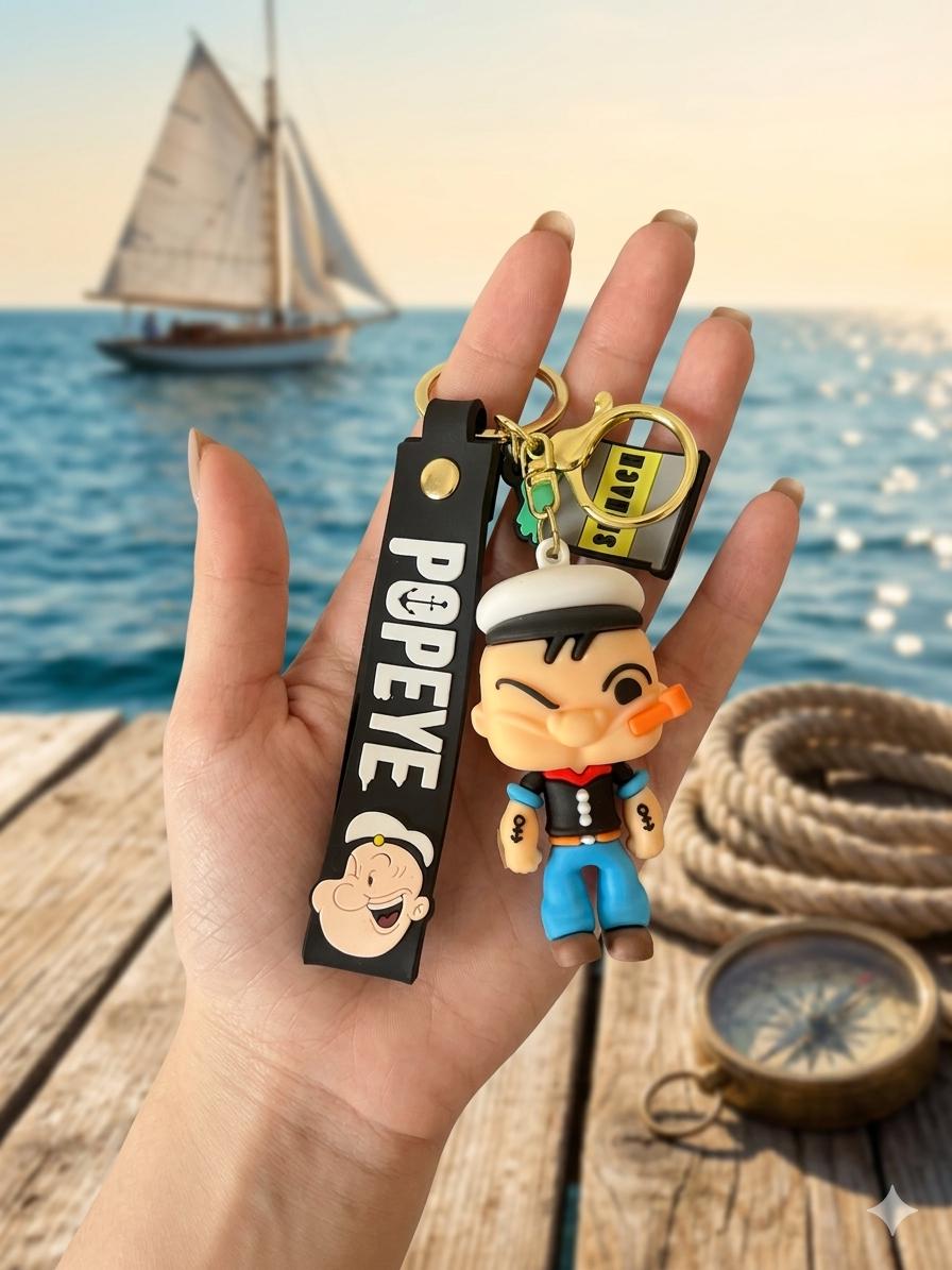 Popeye Keychain