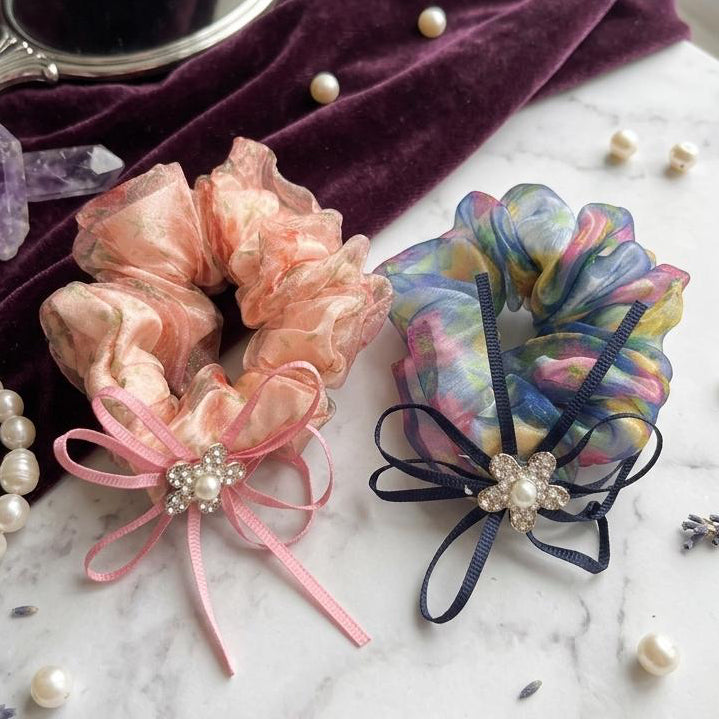 Dual layer Korean Scrunchie OR
