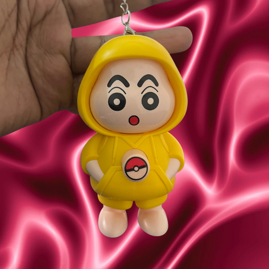 Face rotating Keychain