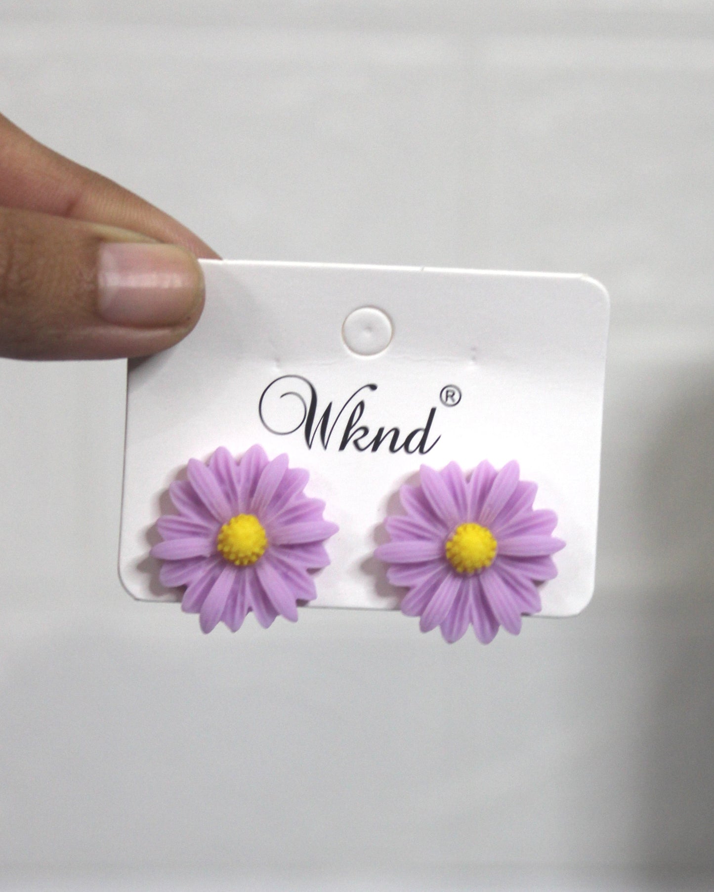 Purlpe Sunflower Earrings