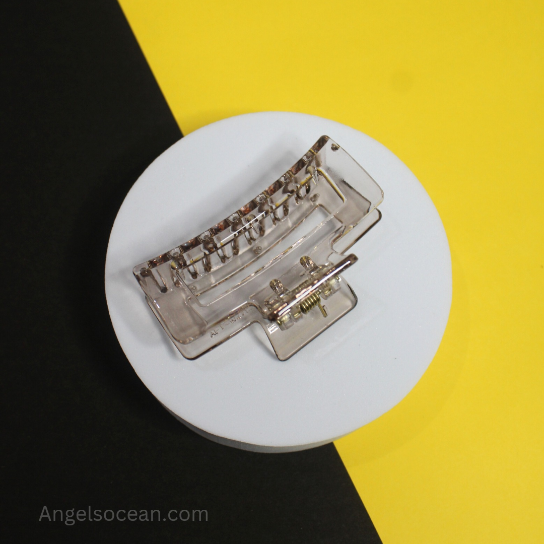 Glass Look Square Clutcher ( Medium )