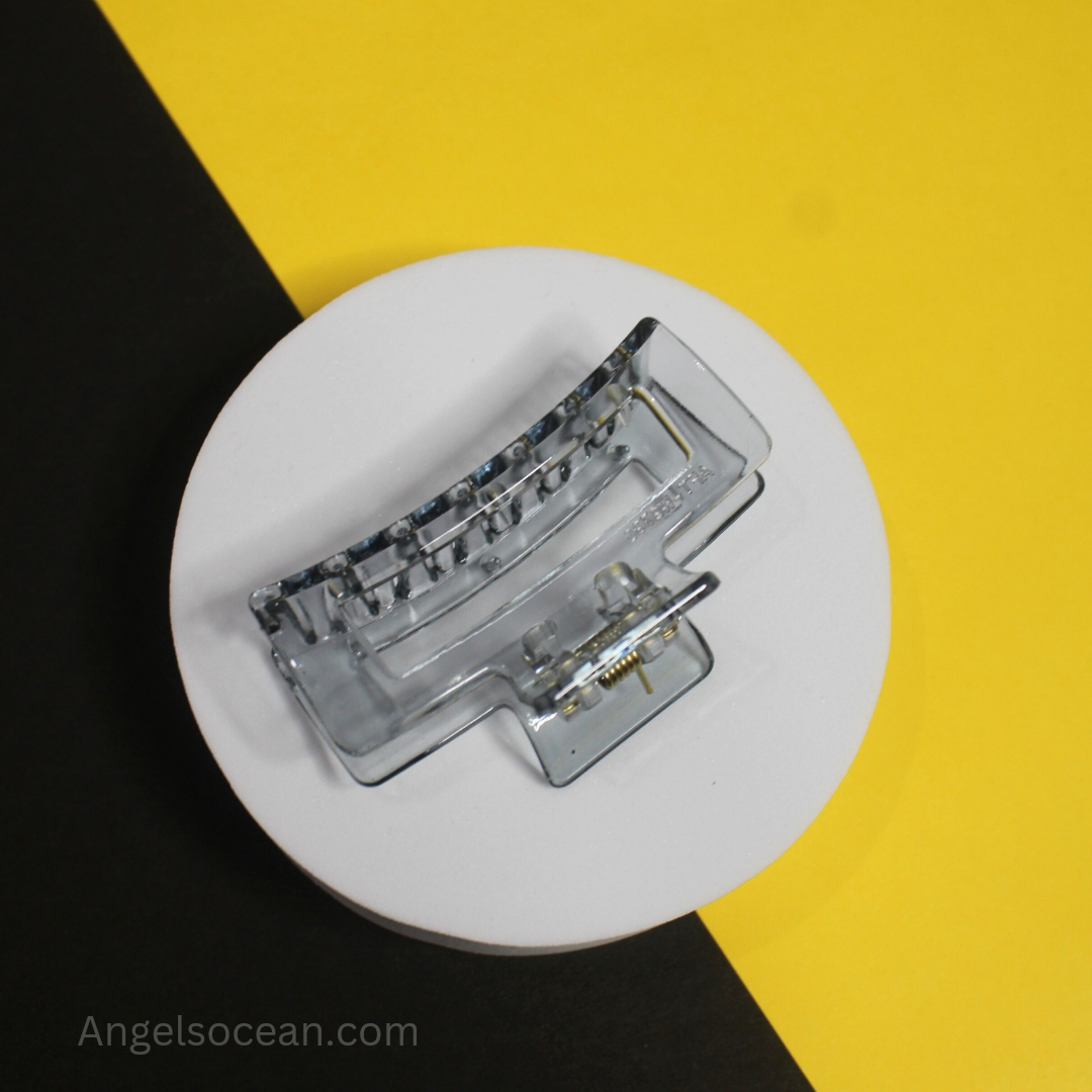 Glass Look Square Clutcher ( Medium )