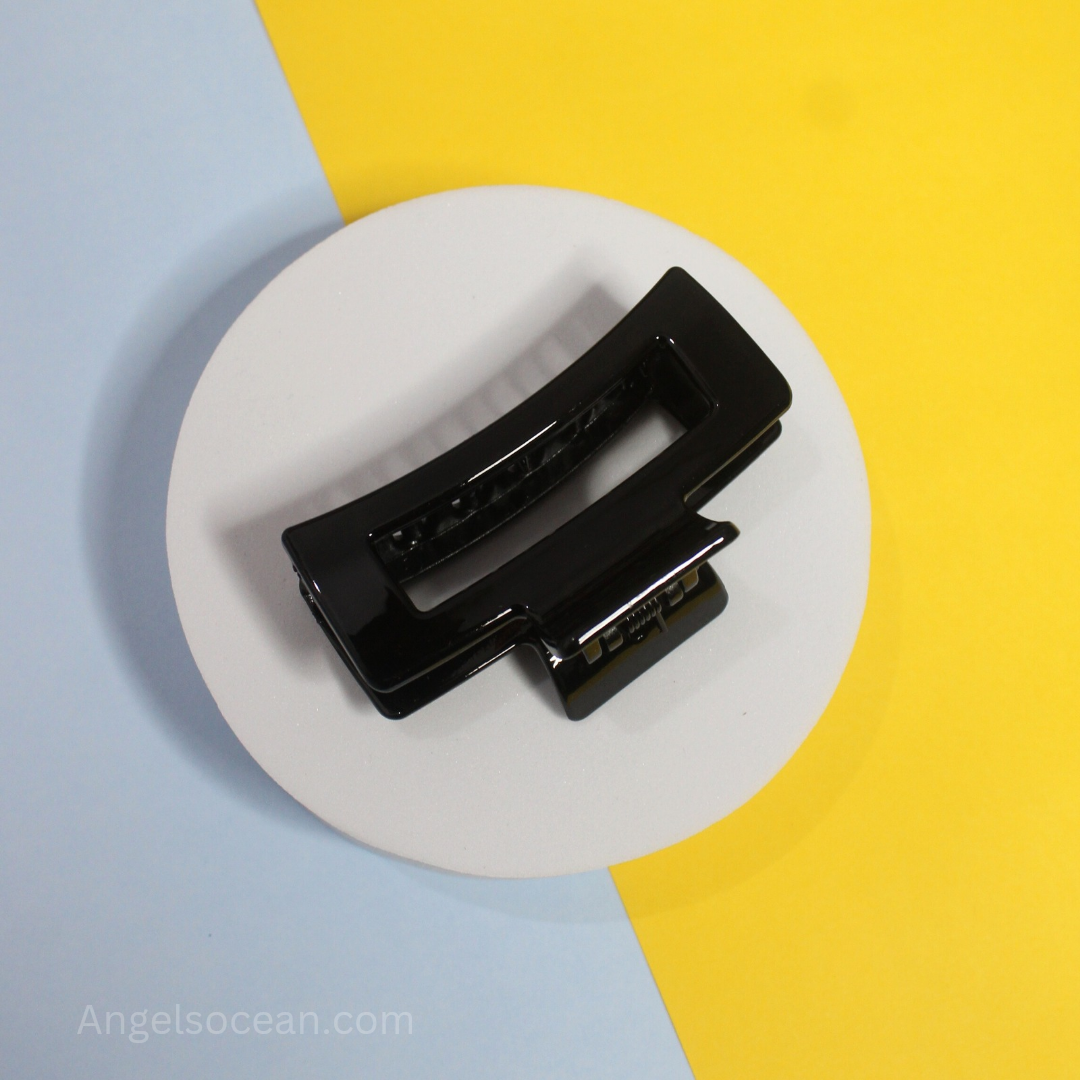 Glass Look Square Clutcher ( Medium )