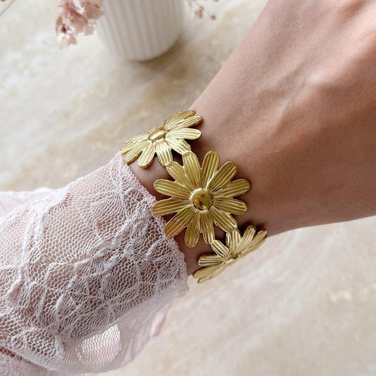 The Marguerite Cuff Bracelet