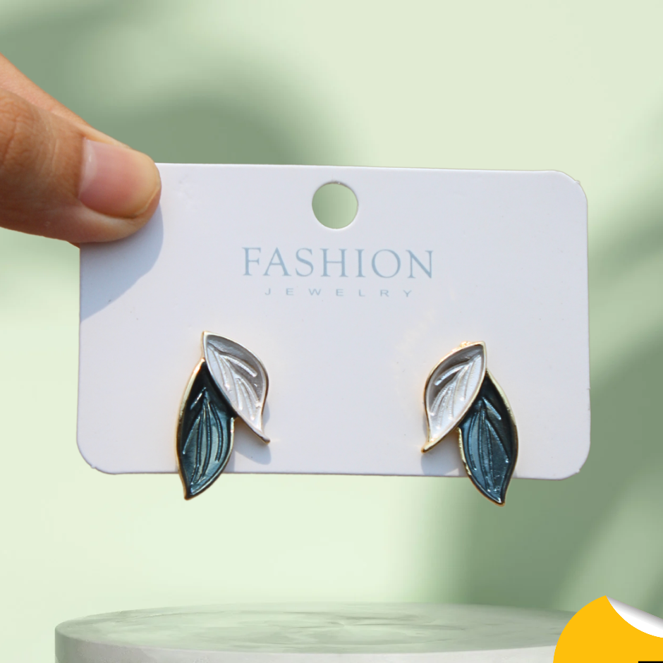 Leaf Korean Earring ( S25 Needle )