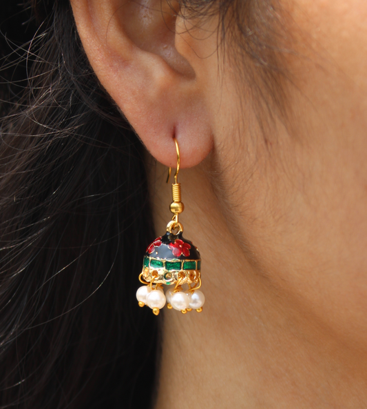 Meenakari Earrings RM01B