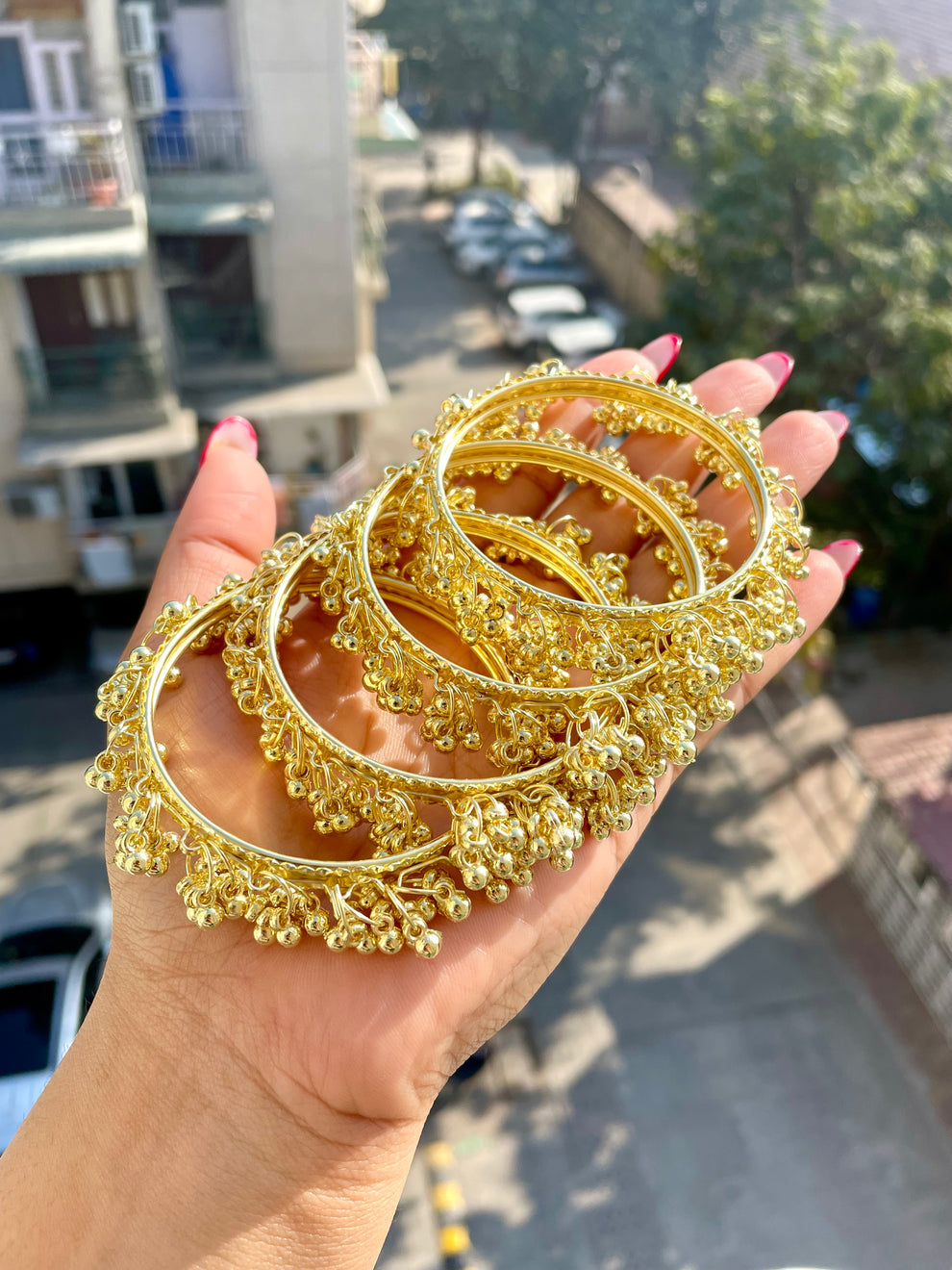 Kashmiri Ghungroo Bangles -4 pcs