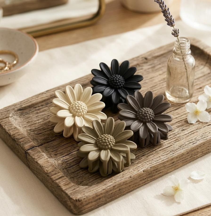 Matte Floral Claw
