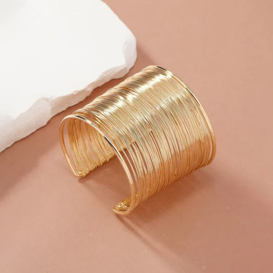 Golden Cuff Bracelet